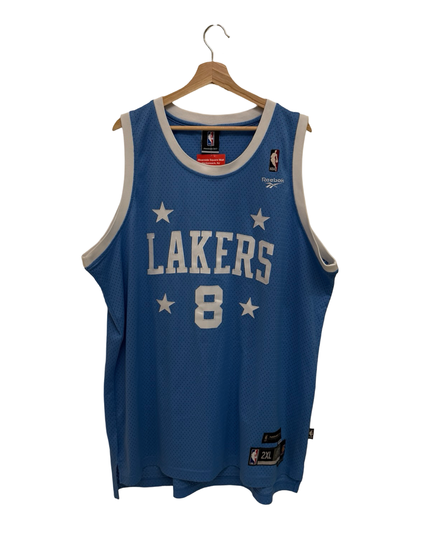 Vintage Reebok Kobe Bryant 8 HWC Blue Lakers Jersey