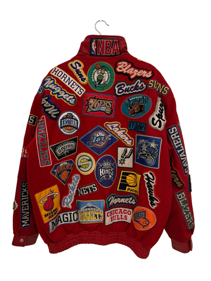 Vintage 2000 NBA Jeff Hamilton Varsity Teams Jacket