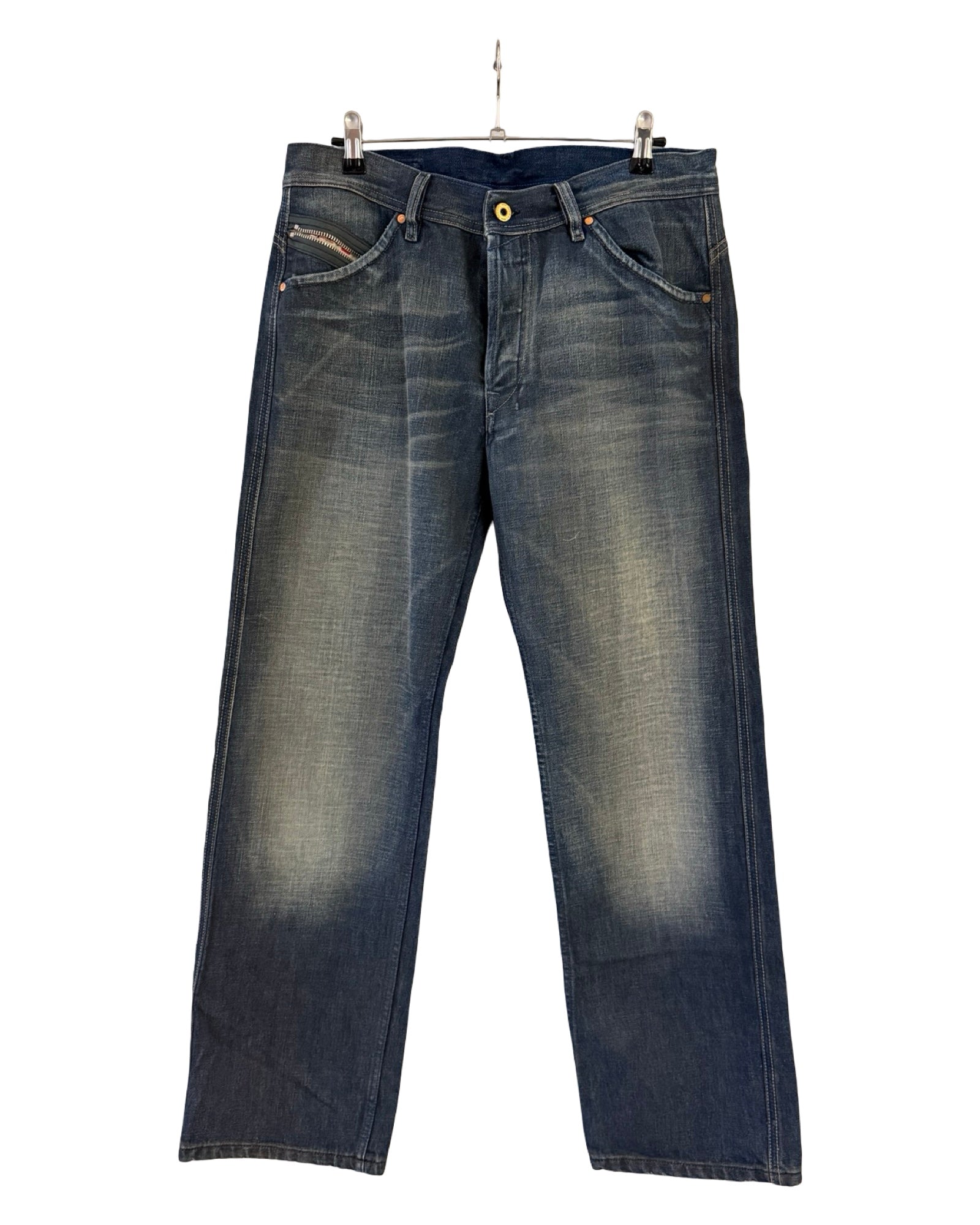 32 x 30 y2k Diesel Faded Jeans KIF Vintage