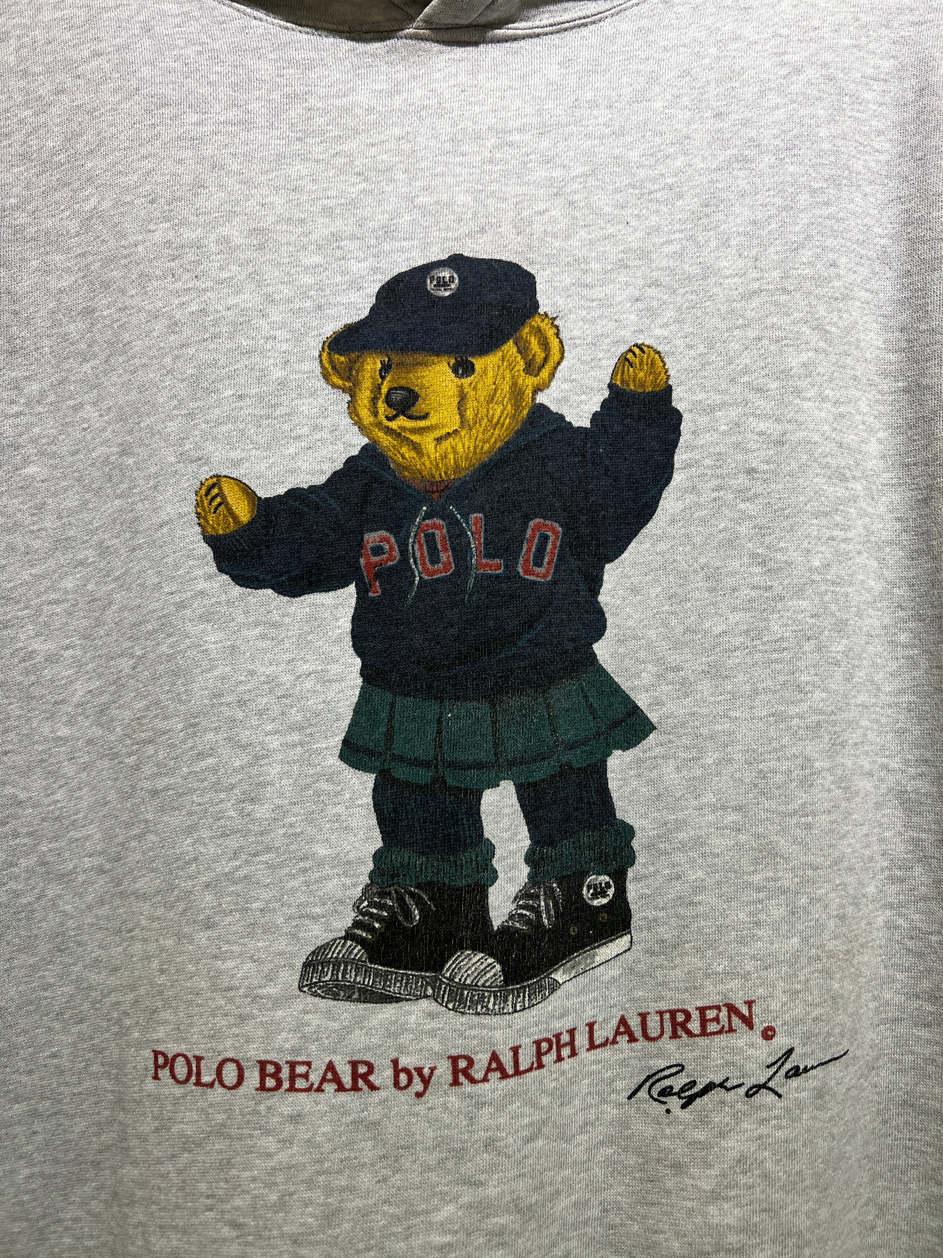 Vintage 90s Ralph Lauren Polo Bear Japan Exclusive Hoodie KIF Vintage