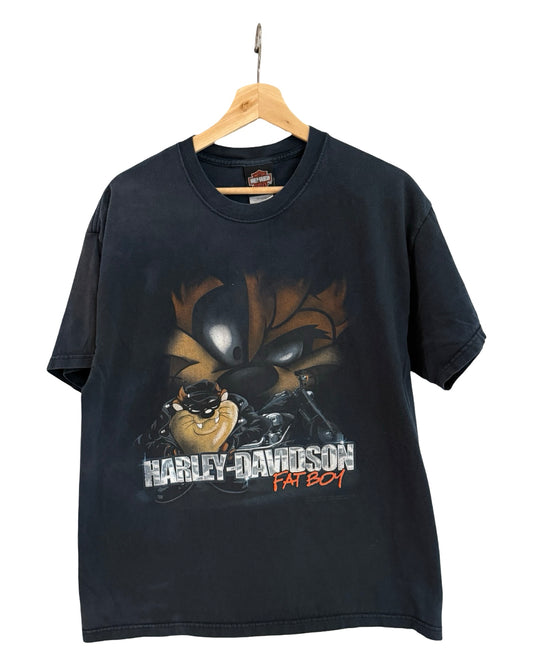 Vintage 2001 Harley Davidson Taz Fatboy Tee
