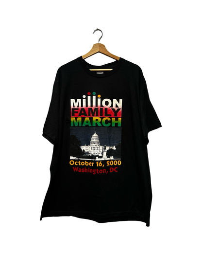 Vintage 2000 Million Man March Washington DC Tee