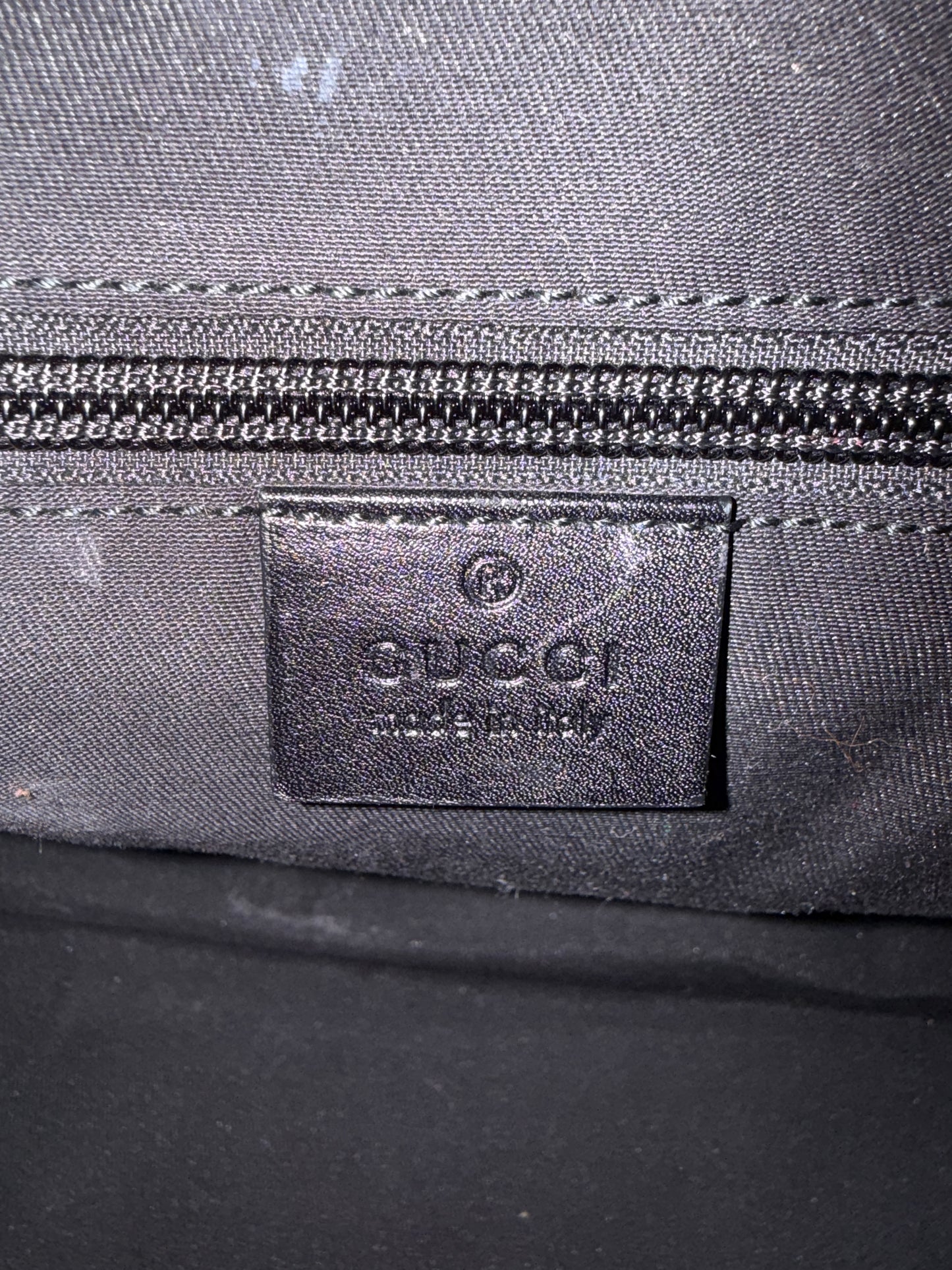 Gucci Diamante Calf Leather Duffle Bag