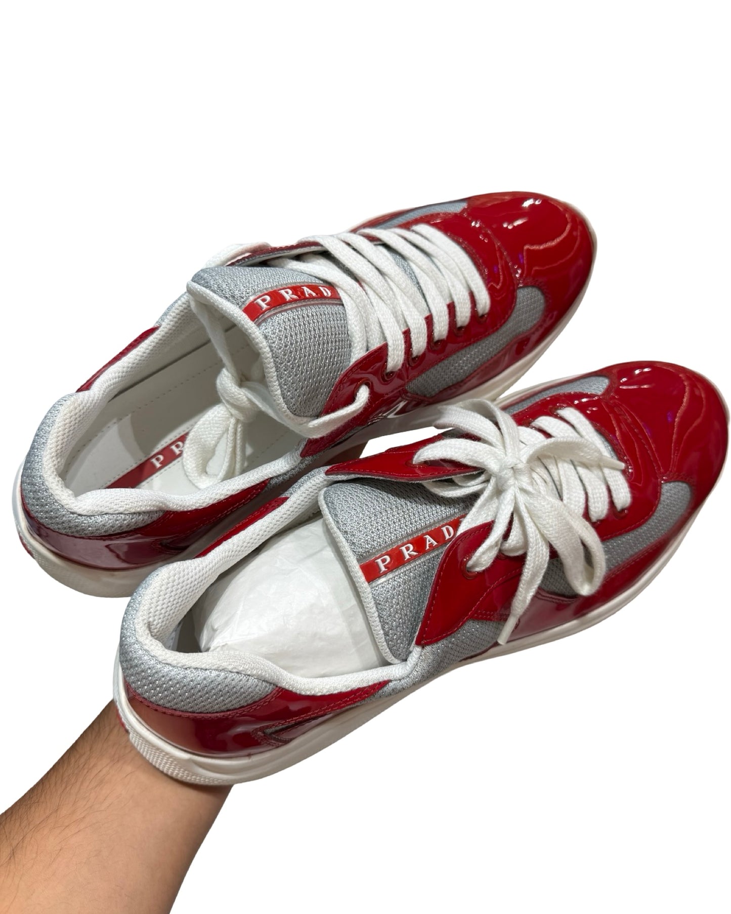 Prada US Cups Sneakers size 10.5