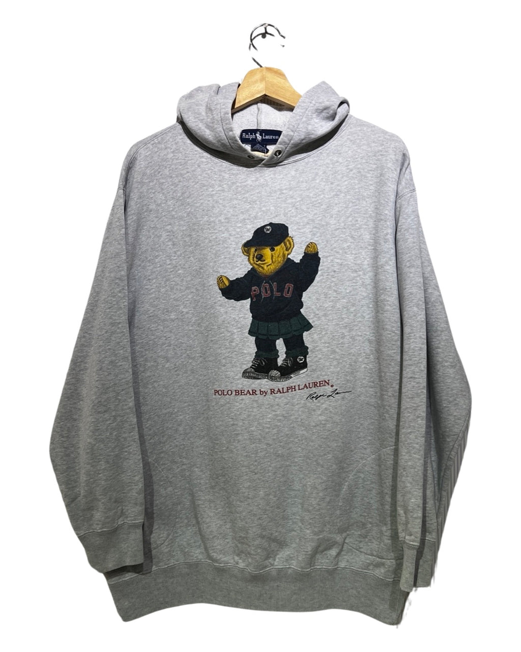 Vintage 90s Ralph Lauren Polo Bear Japan Exclusive Hoodie KIF Vintage