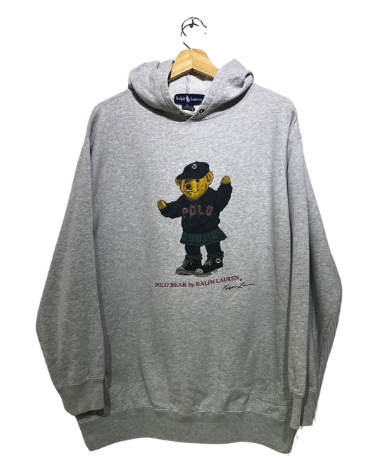 Vintage 90s Ralph Lauren Polo Bear Japan Exclusive Hoodie