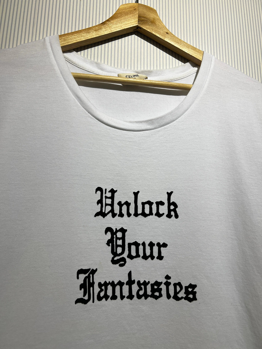 Archive Celine Unlock Your Fantasies Tee KIF Vintage