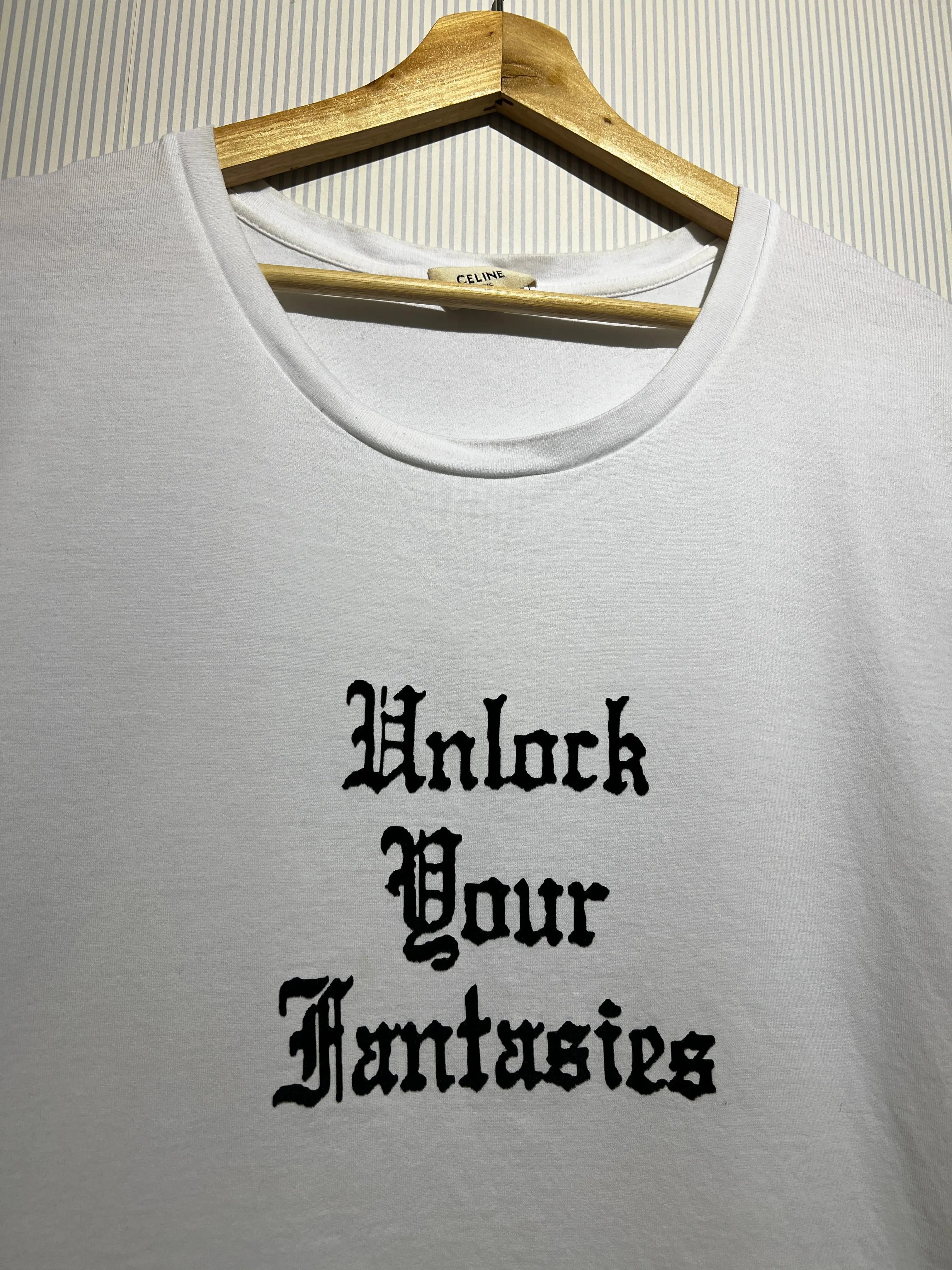 Archive Celine Unlock Your Fantasies Tee KIF Vintage