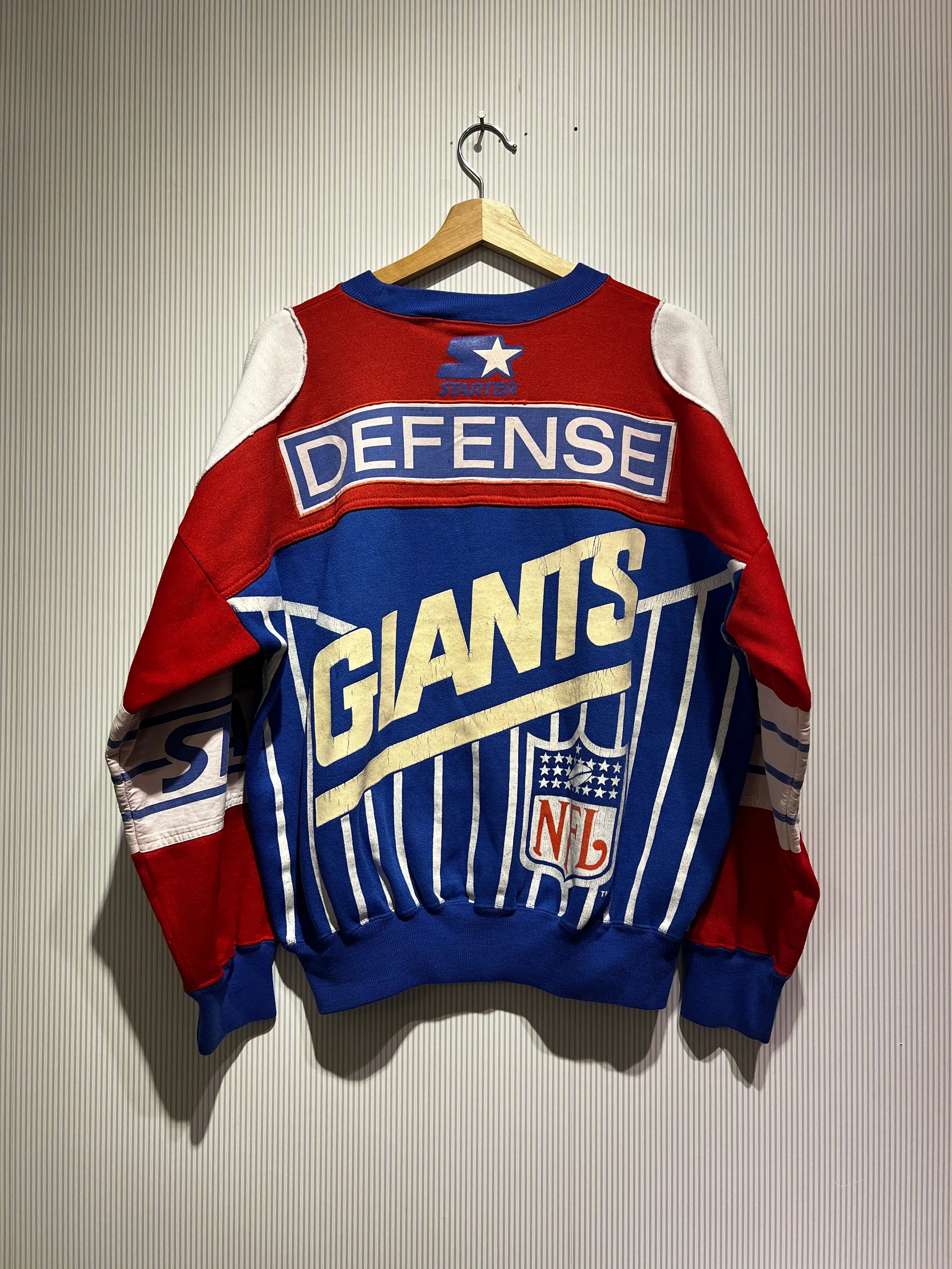 Vintage 90s Starter New York Giants All Over Print Crewneck KIF Vintage