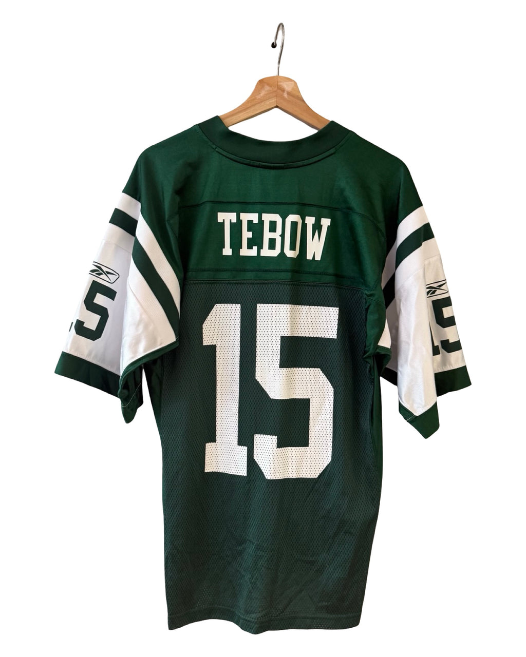 Vintage New York Jets Tim Tebow 15 NFL Reebok Jersey
