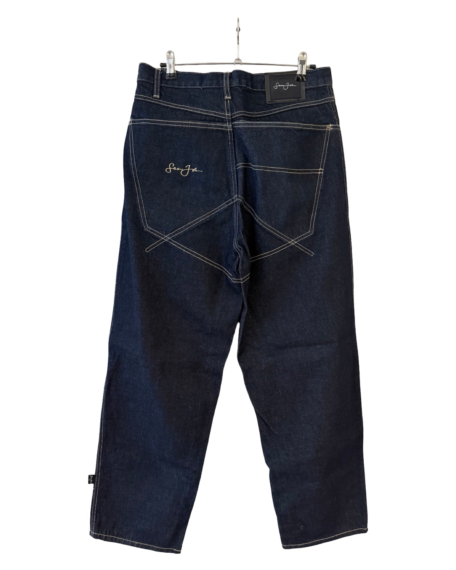 30 x 32 Vintage y2k Sean John Denim Embroidered Jeans