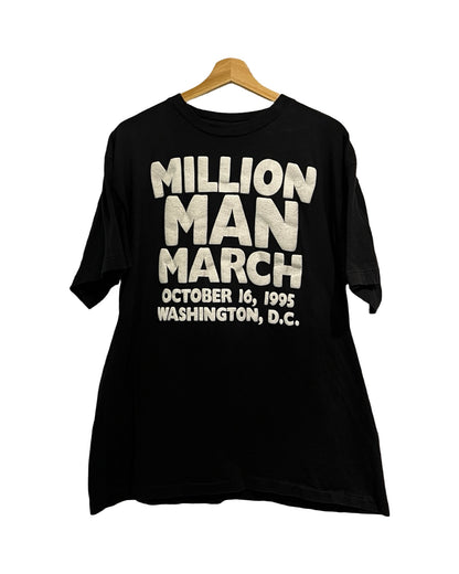 Vintage 1995 Million Man March Puff Print Tee