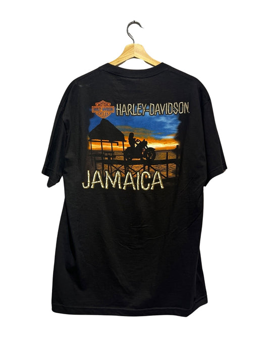 Vintage Harley Davidson Jamaica Sunset Tee