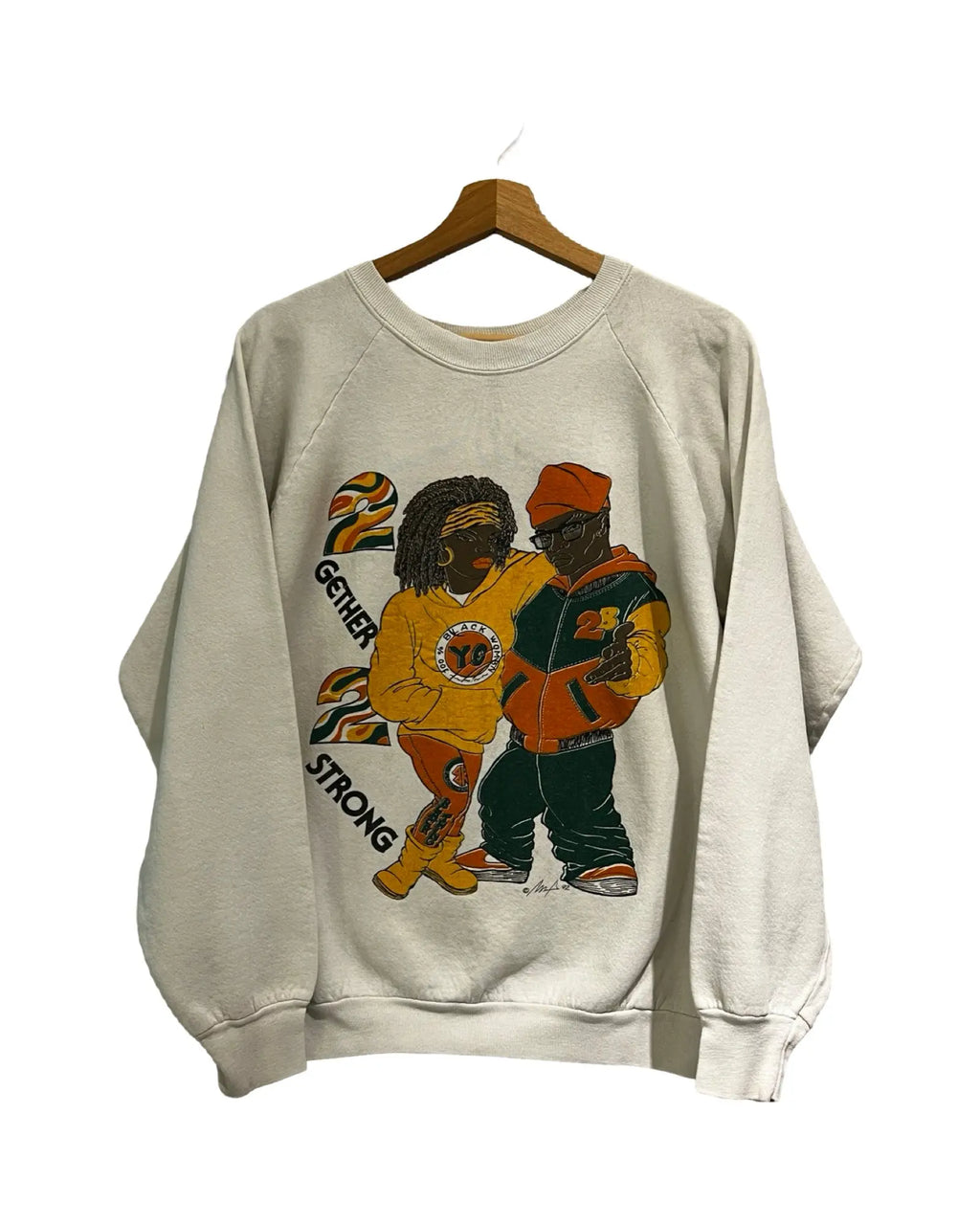 Vintage 1992 Stronger 2gether Crewneck KIF Vintage