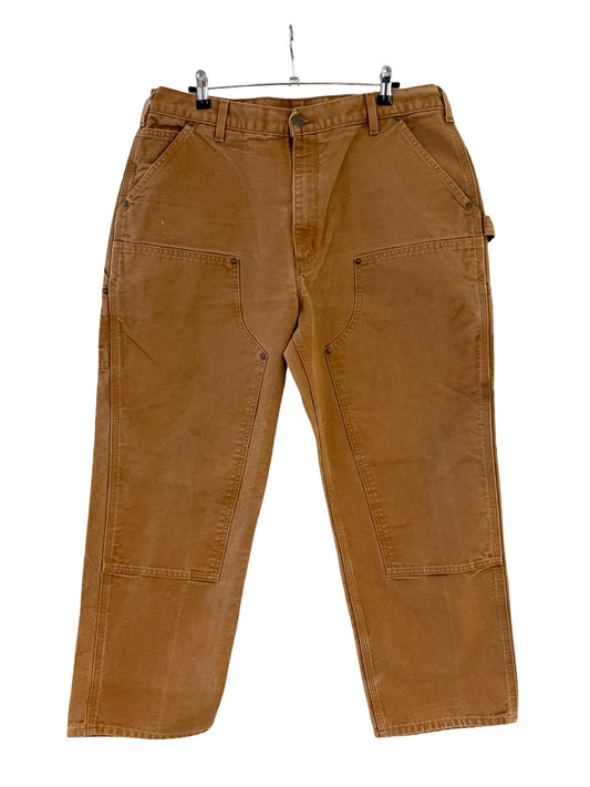 38 x 30 Vintage Carhartt Double Knee Tan Pants