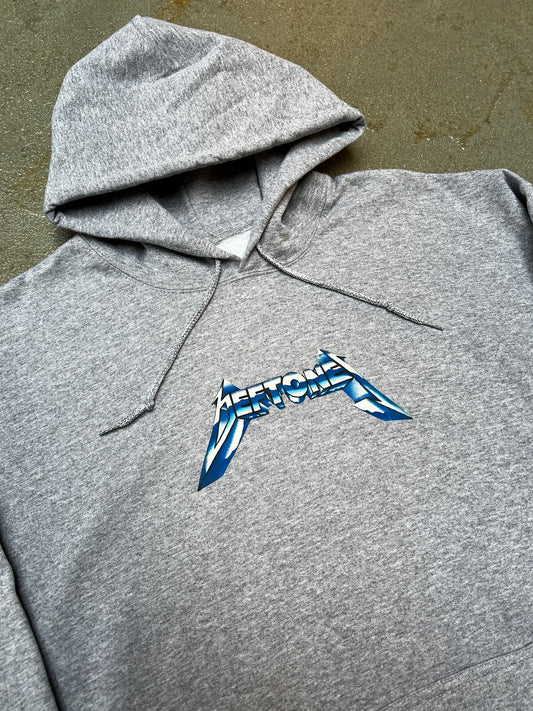 Deftones Metallica Logo Gray Hoodie