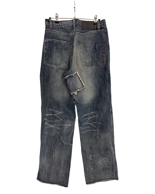 32 x 32 Vintage Sean John Baggy Patchwork Denim Jeans