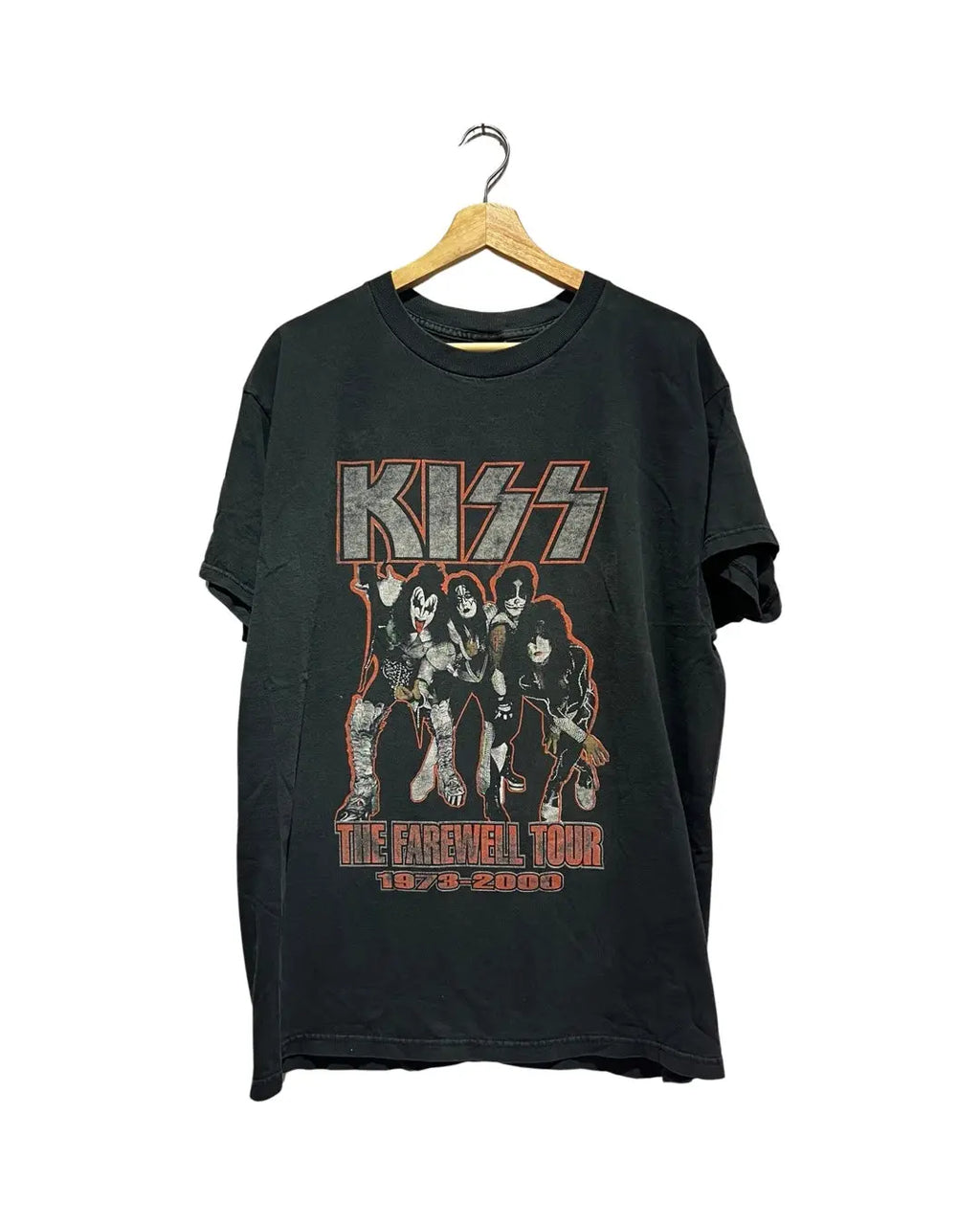 Vintage 1999 KISS Farewell Ted Nugent Tour Tee KIF Vintage