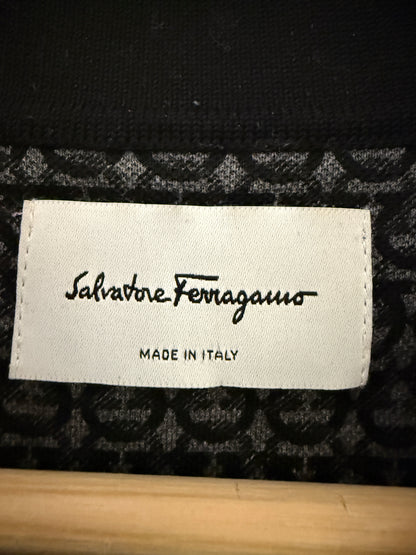 Salvatore Ferragamo Pattern Logo Polo Shirt