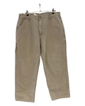 Pantalones de carpintero Carhartt Ivory vintage de 36 x 30