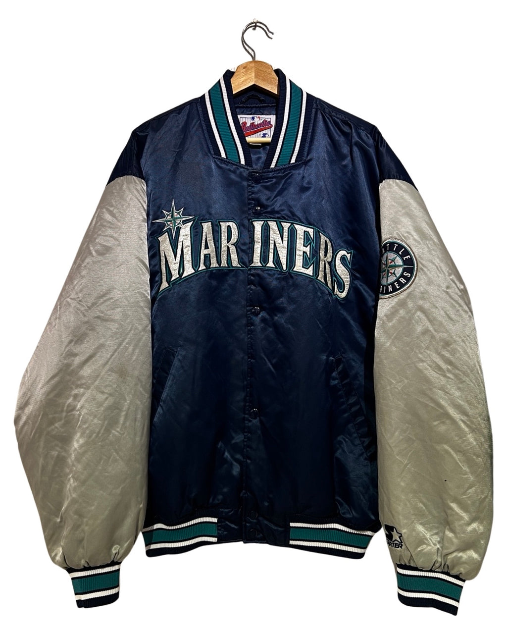 Vintage Rare 1995 Seattle Mariners Starter Diamond Jacket KIF Vintage
