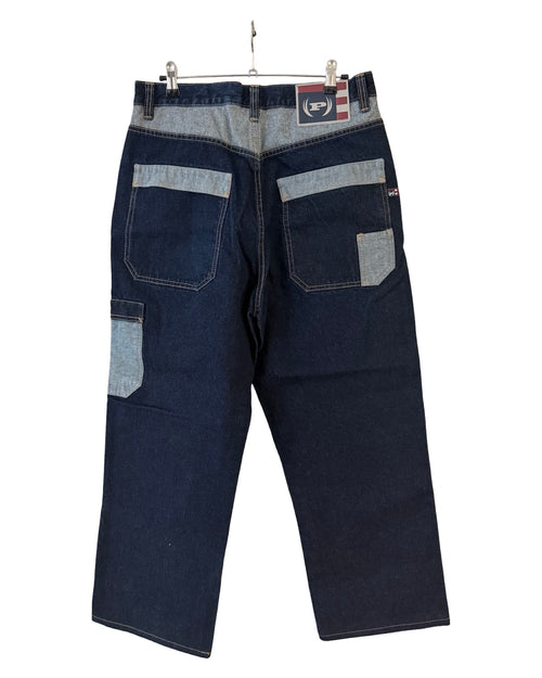 32 x 35 Vintage y2k Phat Farm Baggy Dark Denim Jeans