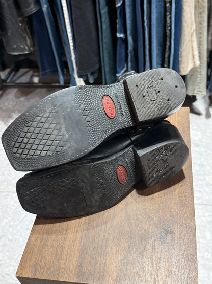 Vintage Mens Durango Biker Harness Boots Size 8.5