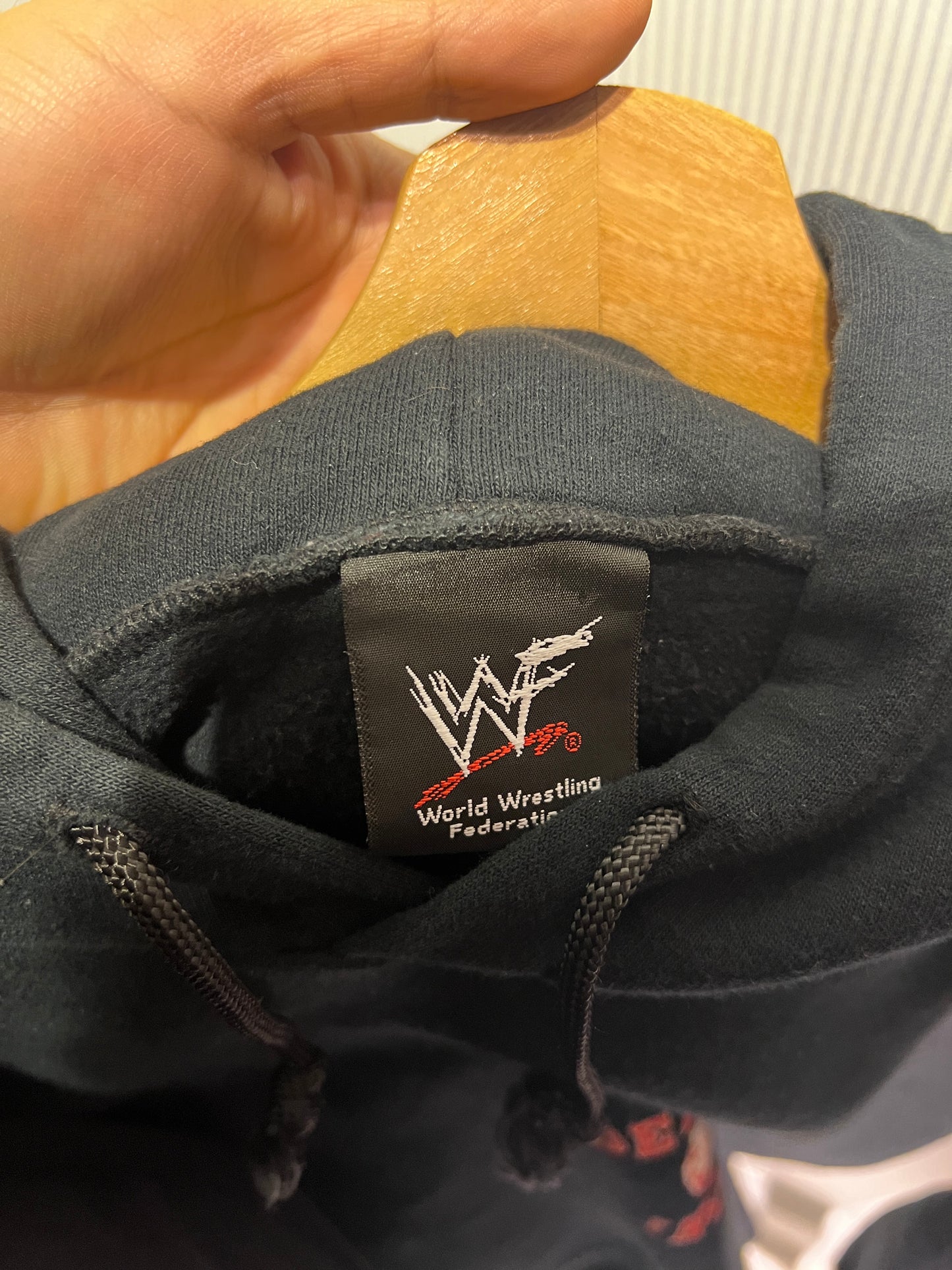 Vintage 2001 WWF The Undertaker Deadman Inc Hoodie