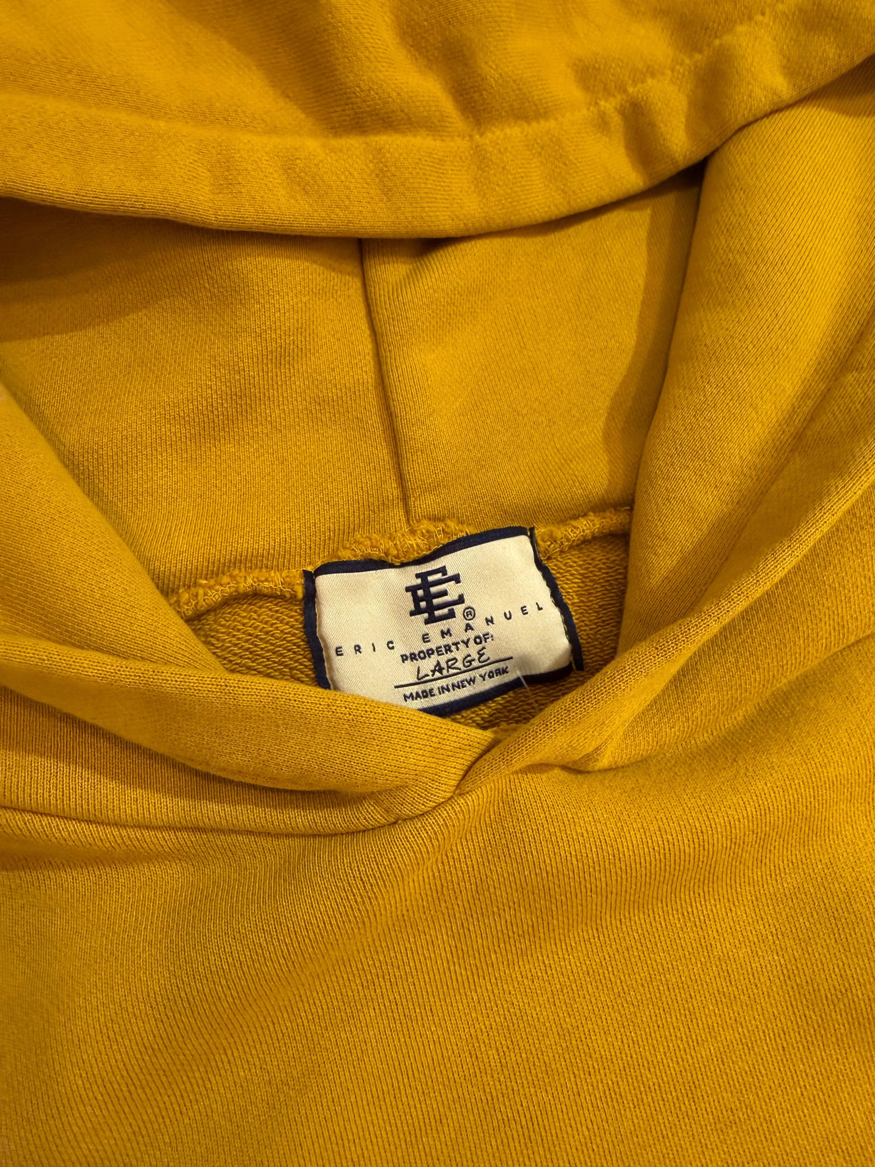Archive Eric Emanuel Gold & Purple Hoodie KIF Vintage