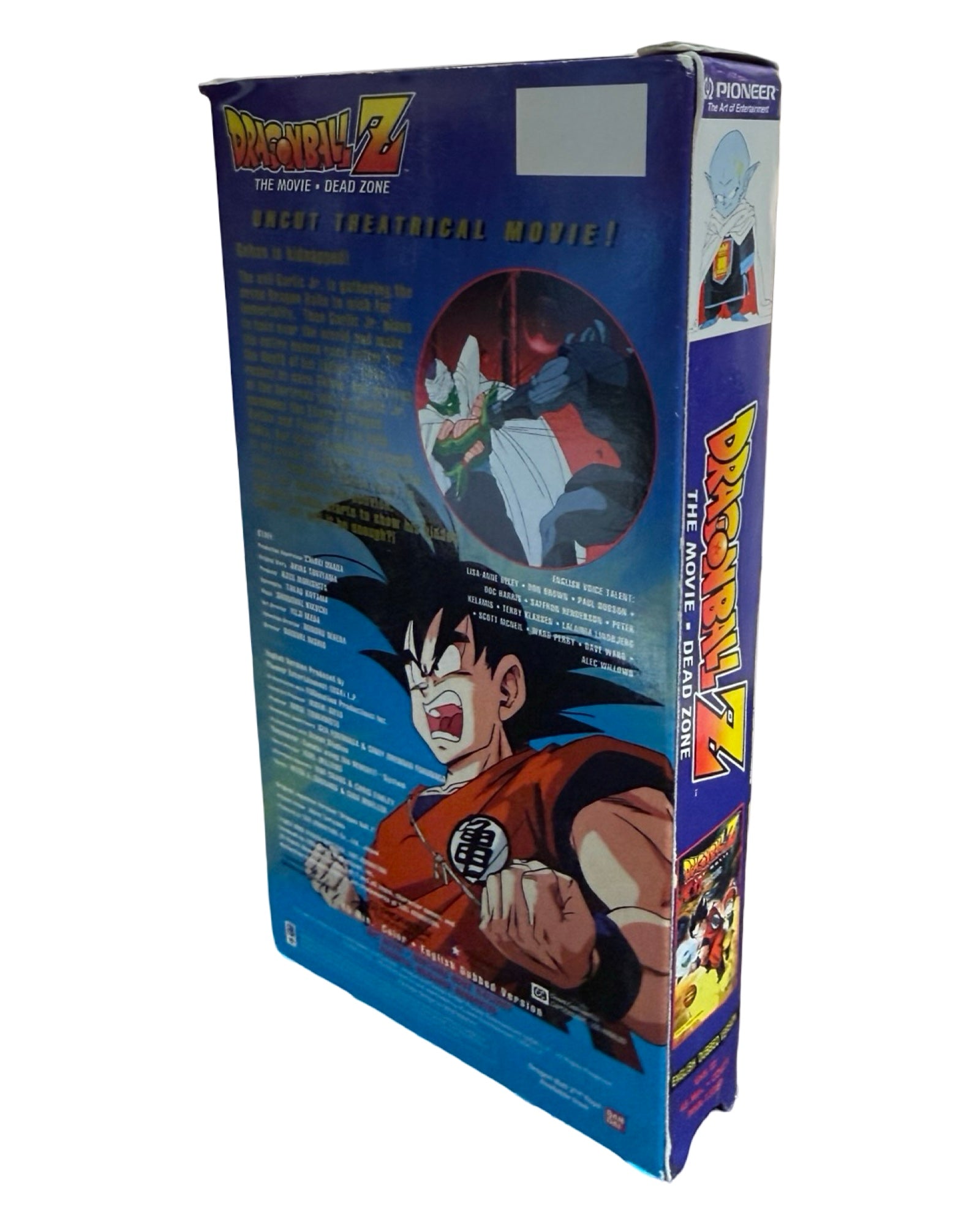 Vintage Dragon Ball Z Garlic Jr VHS