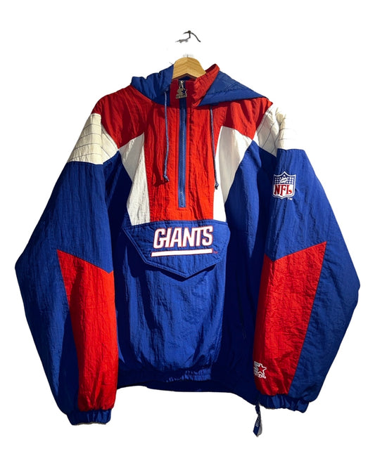 Vintage 90s New York Giants Starter Puffer Jacket