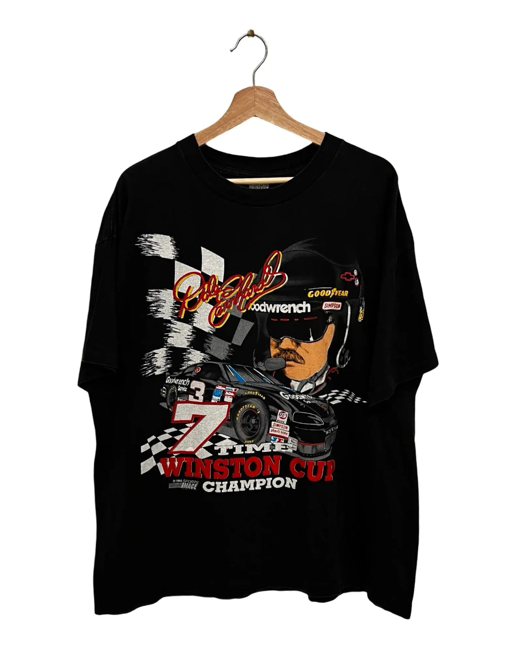 Vintage 90s Dale Earnhardt Winston Champion Tee KIF Vintage