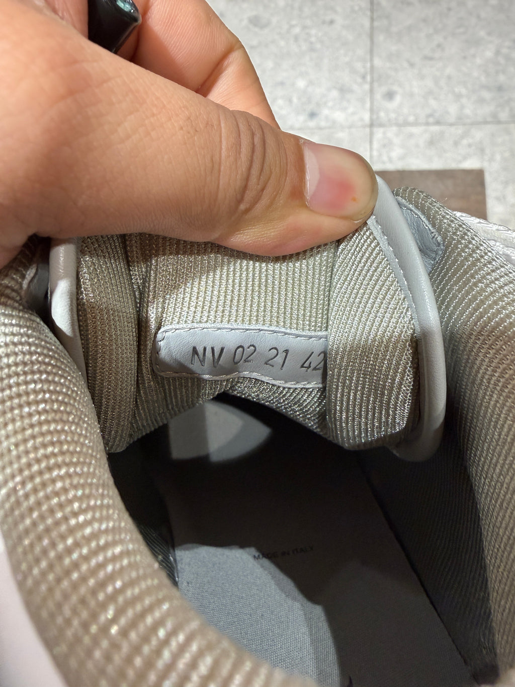 US 9 Dior B27 High Oblique Grey Sneakers KIF Vintage