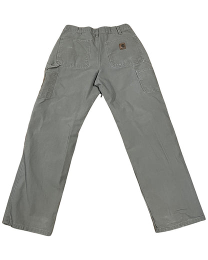 32 x 32 Vintage 90s Carhartt Light Gray Pants
