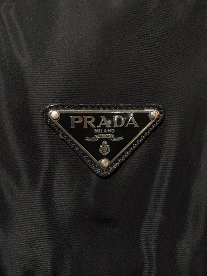 Vintage Prada Nero Nylon Duffle Bag