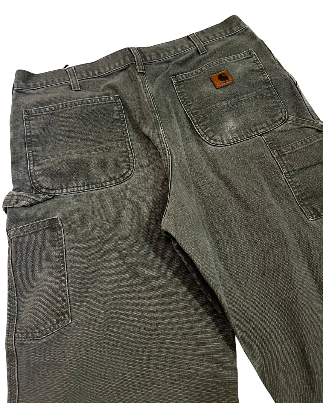36 x 36 Vintage Carhartt Faded Olive Pants KIF Vintage