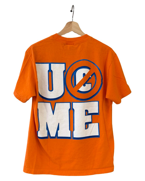 Vintage WWE John Cena Never Give Up Promo Tee