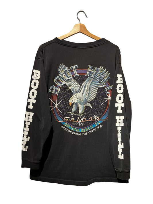 Vintage 90s Boot Hill Bike Week L/S Tee