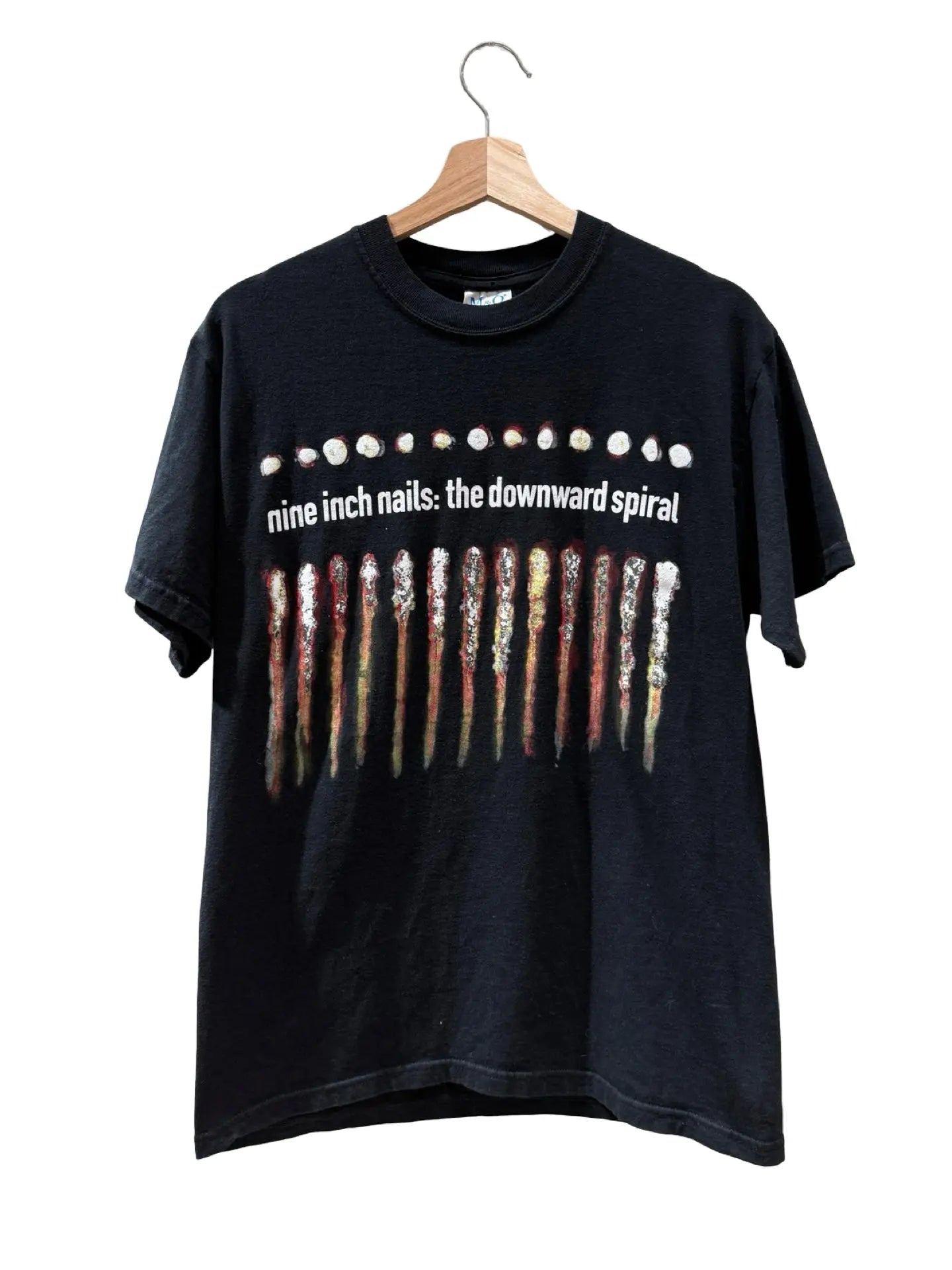 Vintage 1994 Nine Inch Nails The Downward Spiral Tee KIF Vintage