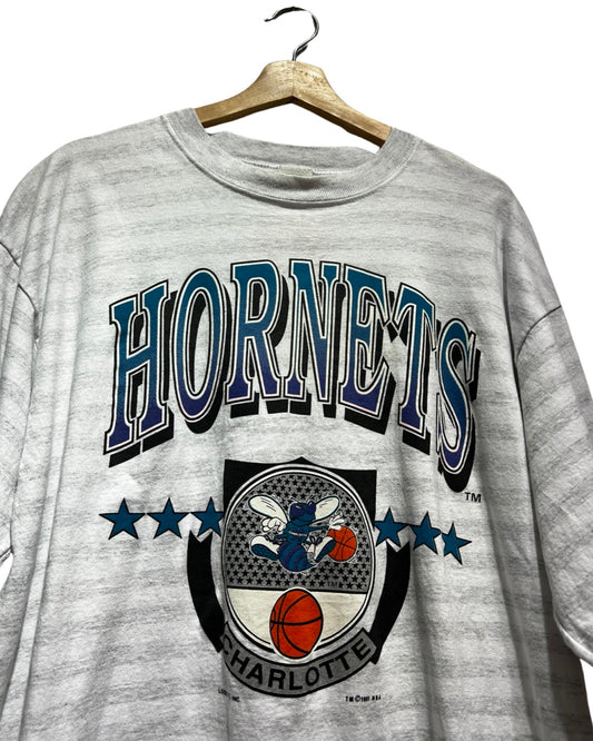 Vintage 1991 Charlotte Hornets Logo 7 NBA Tee