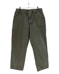 Pantalones de carpintero Carhartt vintage verde oliva 34 x 30