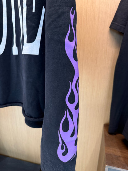 Vintage 2018 Palm Angels x Vlone Flames Hoodie