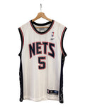 Vintage 2002 New Jersey Nets Jason Kidd 5 Reebok Jersey