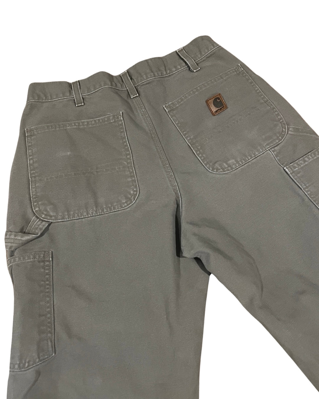 32 x 32 Vintage 90s Carhartt Light Gray Pants