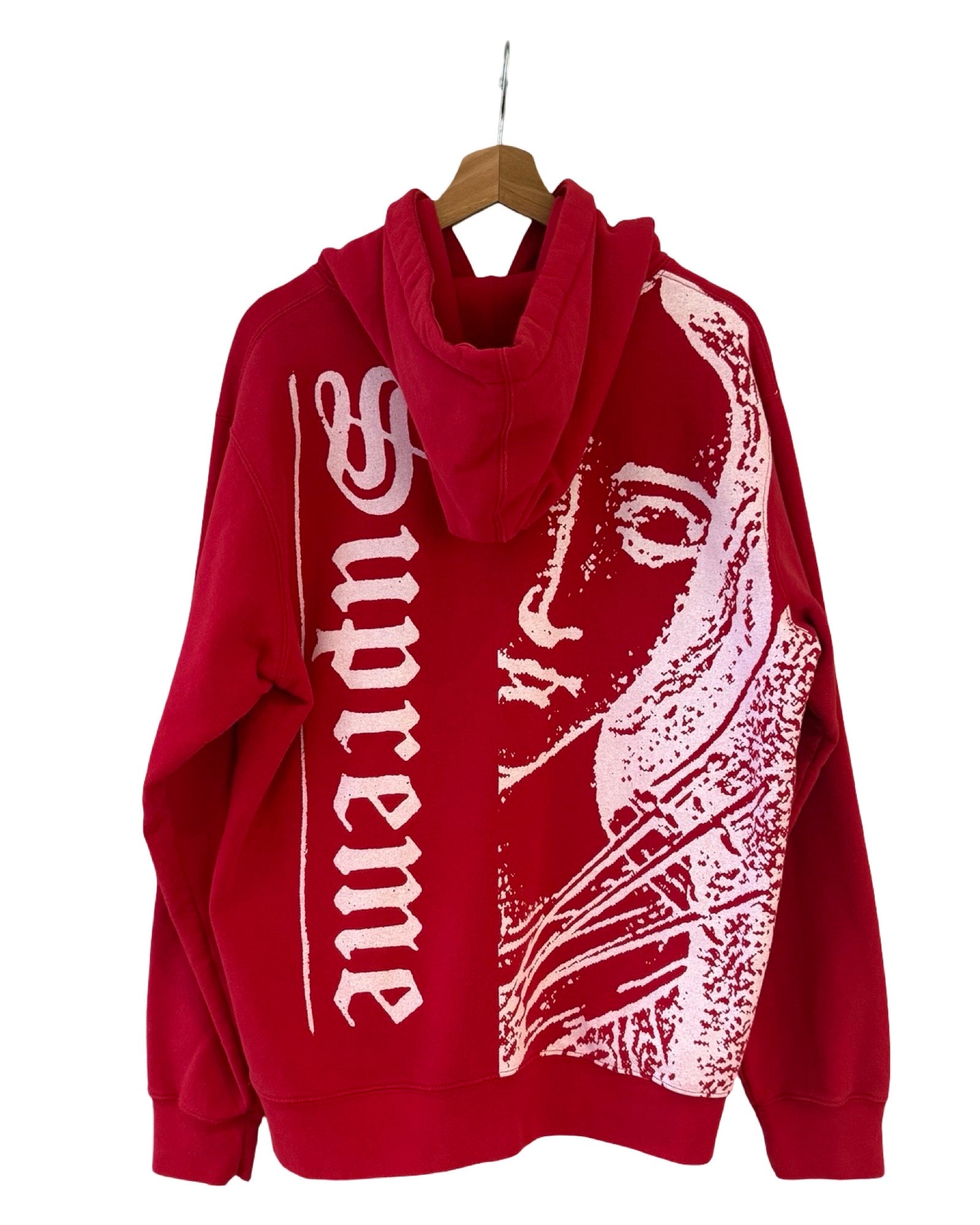 2020 Supreme Saint Mary Red Hoodie