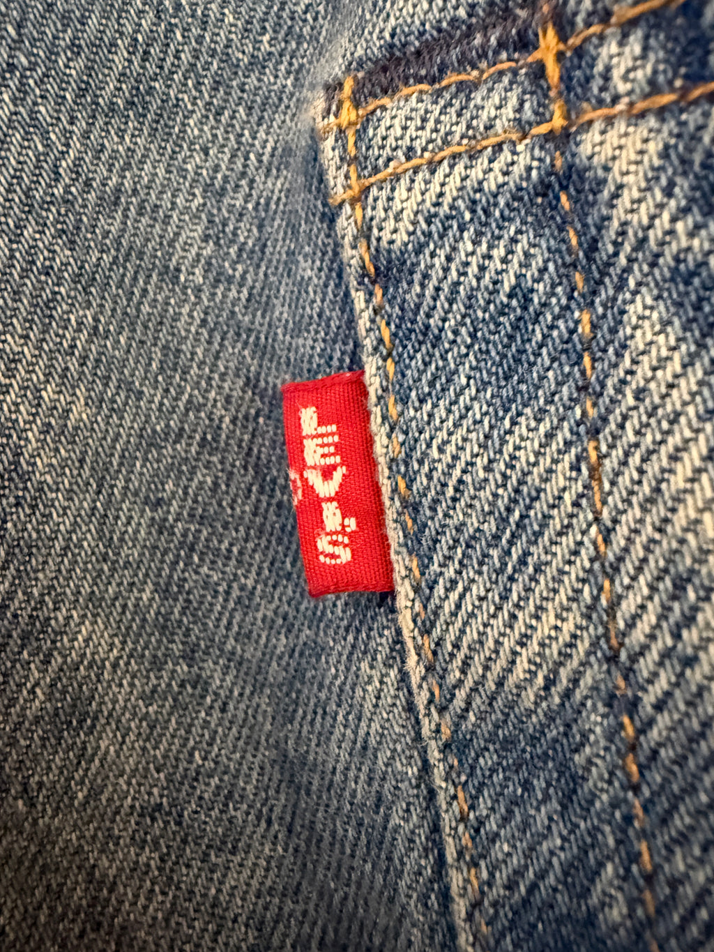 34 x 34 Stussy x Denim Tears 501 Indigo Jeans KIF Vintage