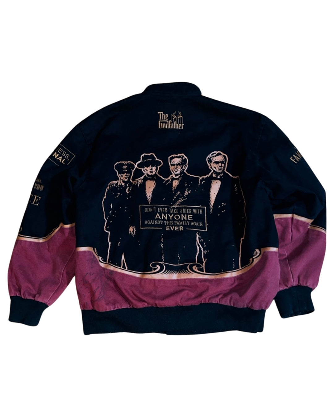 Vintage 90s Rare The Godfather Jeff Hamilton Jacket