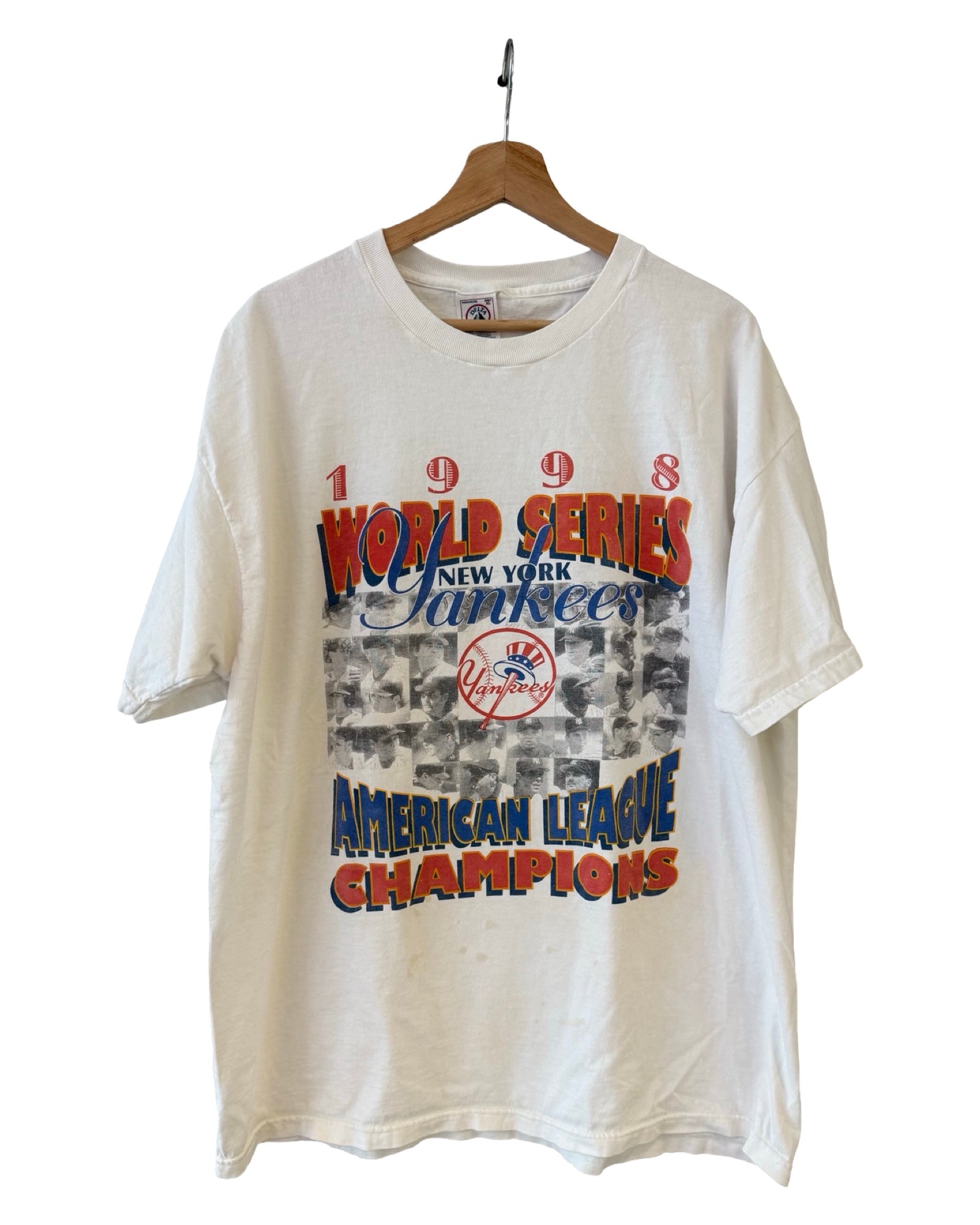 Vintage 1998 New York Yankees Champions Tee