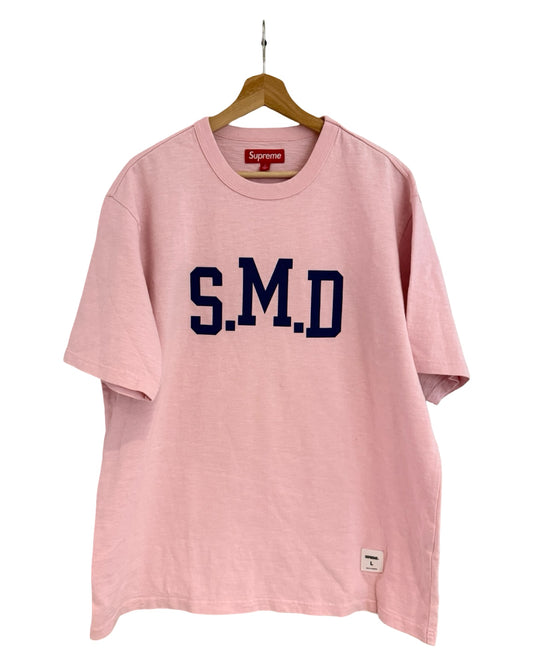 Supreme SMD Pink Cut & Sewn Tee