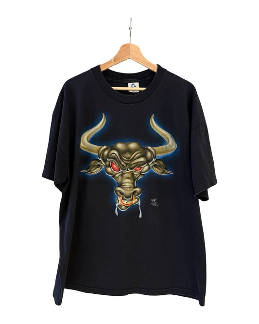 Vintage 1998 WWF The Rock Layin' The Smackdown Tee